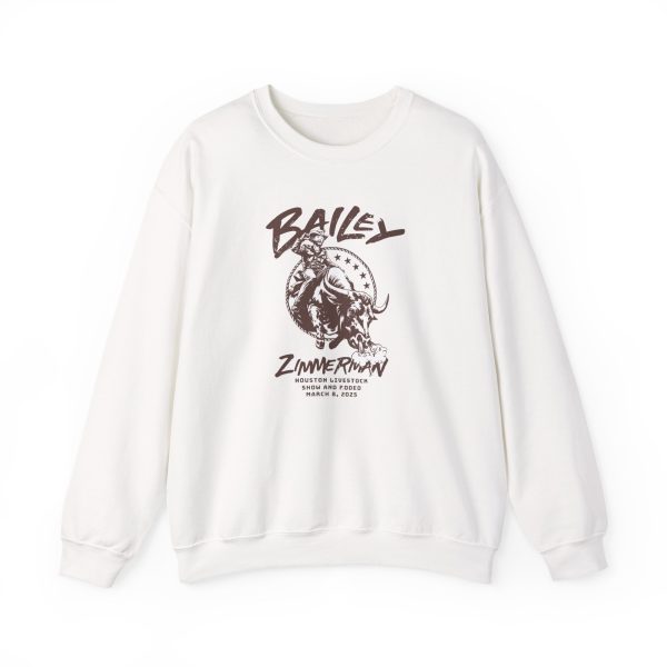Bailey Zimmerman Bullrider Bailey Unisex Heavy Blend™ Crewneck Sweatshirt