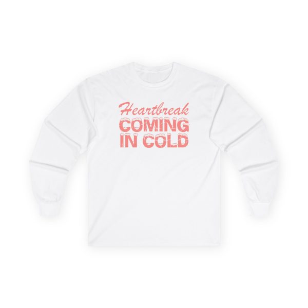 Bailey Zimmerman Heartbreak Coming in Cold Unisex Ultra Cotton Long Sleeve Tee