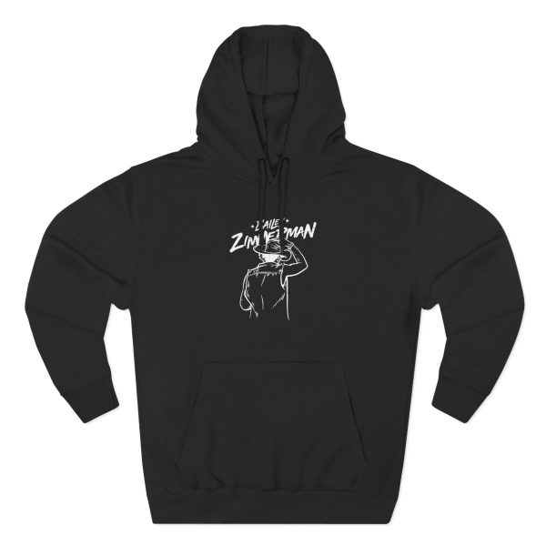 Bailey Zimmerman Tip Your Hat Black Three-Panel Fleece Hoodie