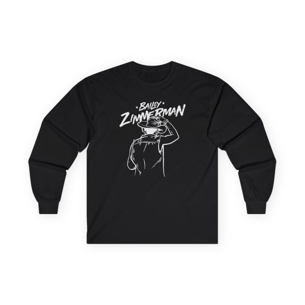 Bailey Zimmerman Tip Your Hat Black Unisex Ultra Cotton Long Sleeve Tee